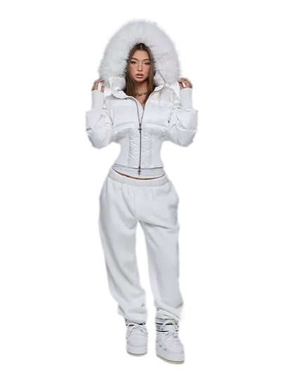 Fur Hood Down Jacket