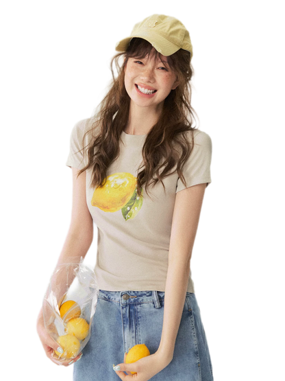 Summer Lemon Graphic Tee