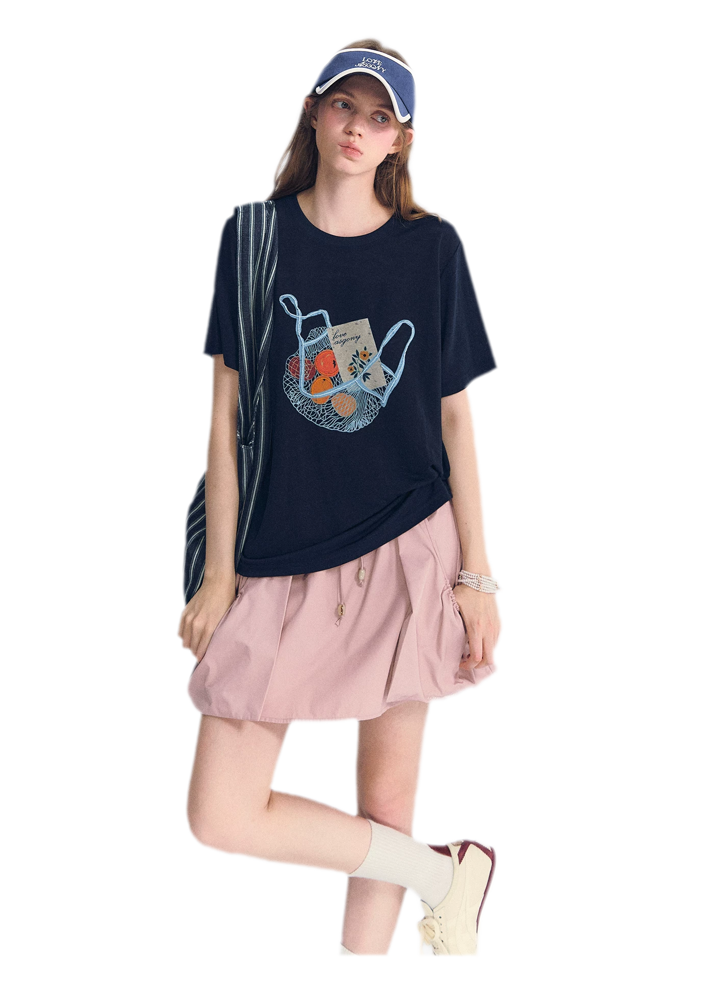 Fruit Embroidery Tee