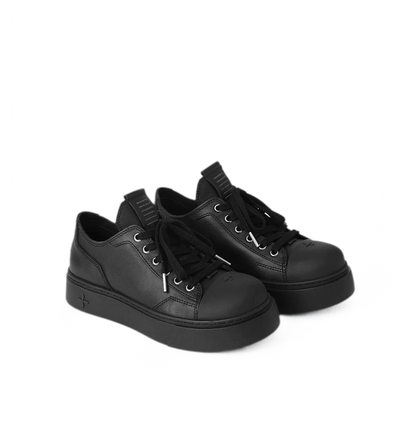 Classic Low-Top Leather Sneakers