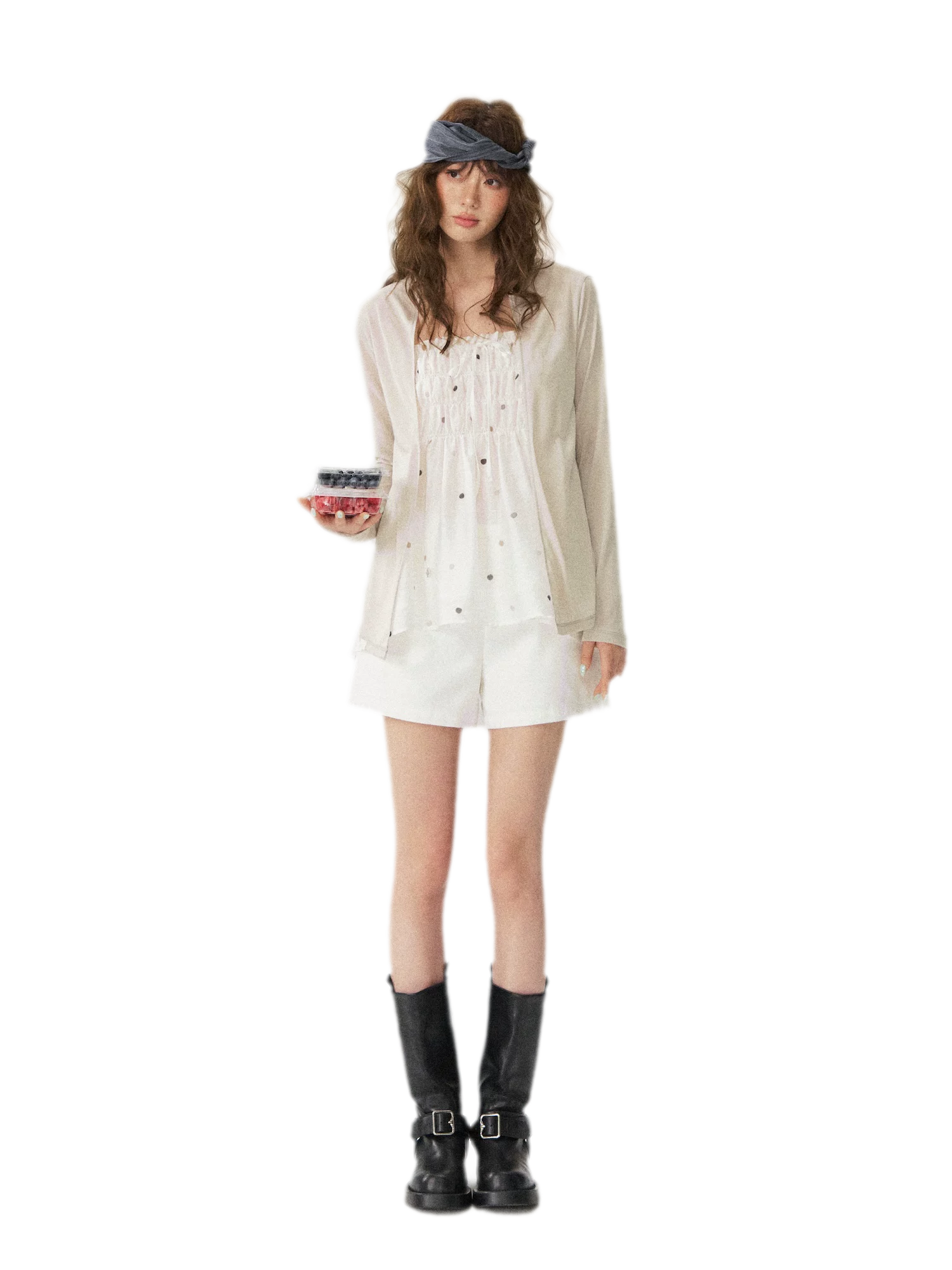 Lazy Cooling Open Cardigan