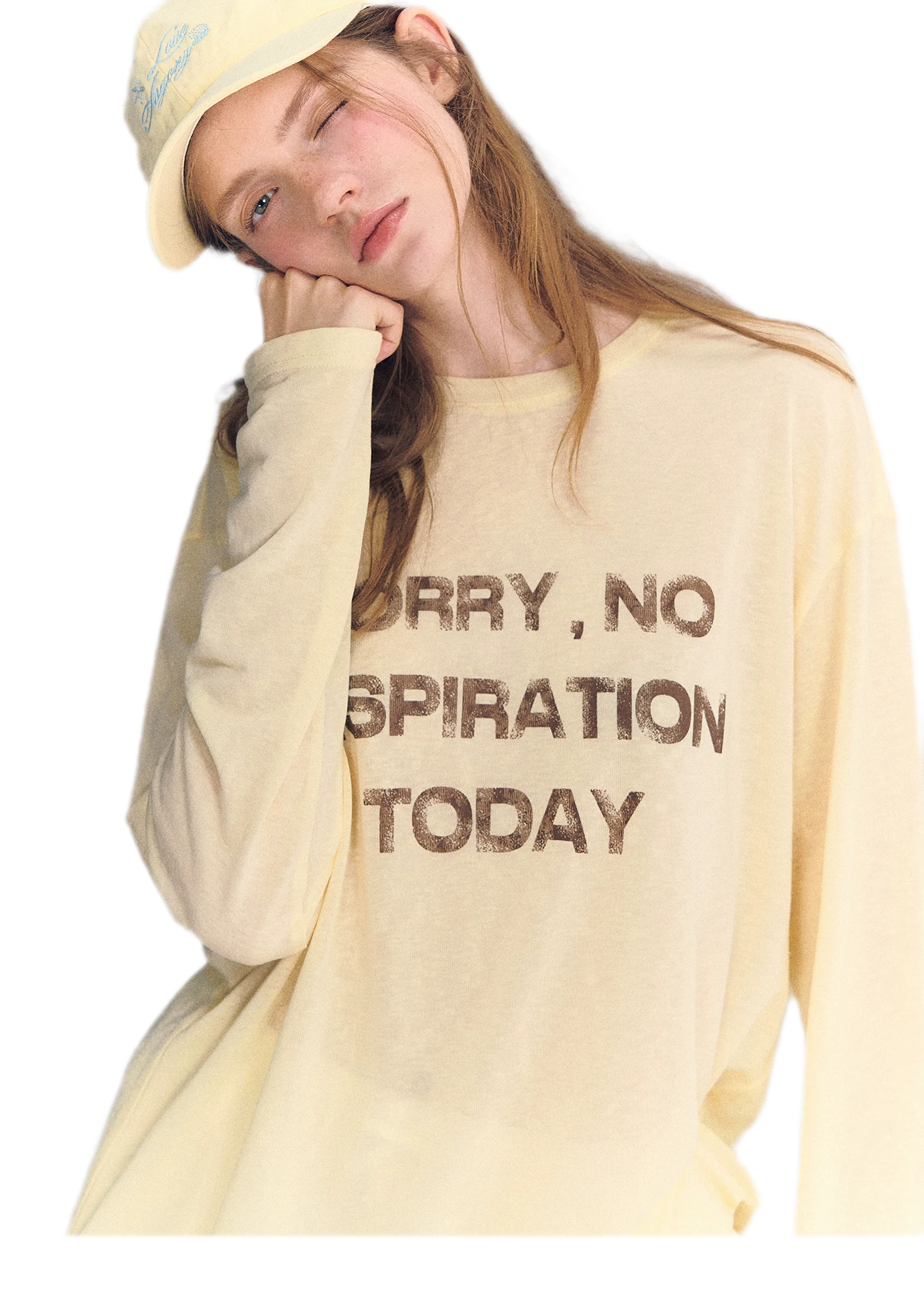 Lyocell Print Long Sleeve Top