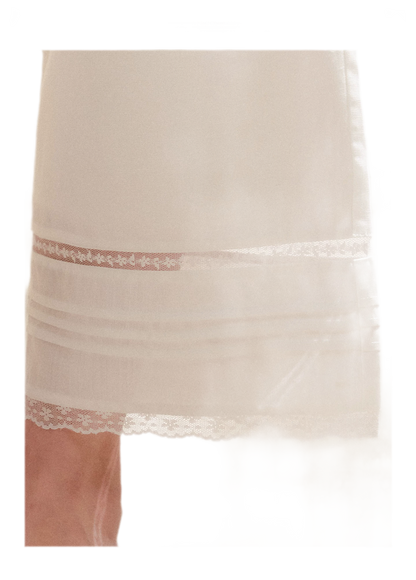 Tencel Linen Cropped Straight-Leg Pants