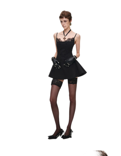 Lace Boned Cami Dress