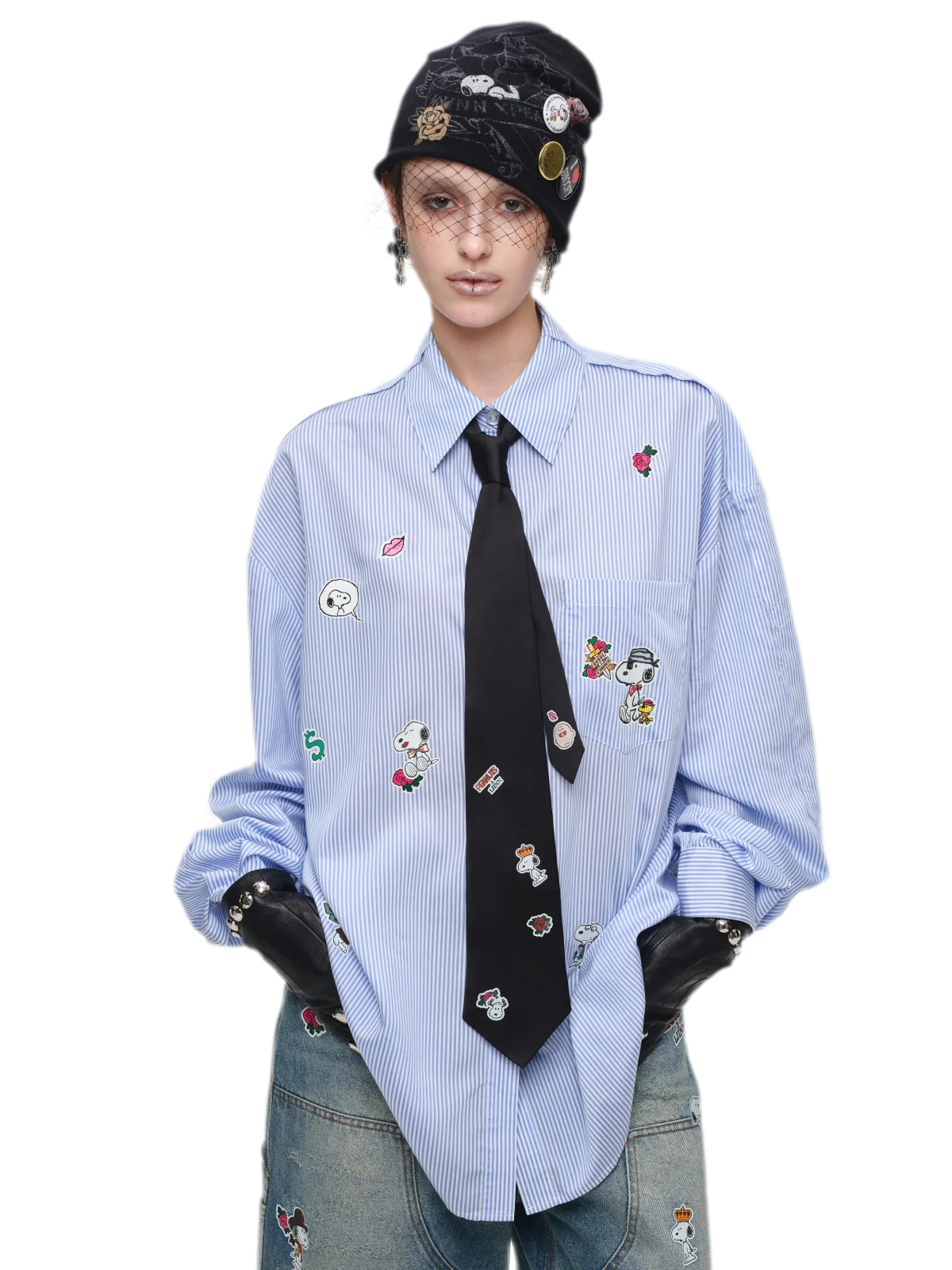 Glossy Printed Formal Tie