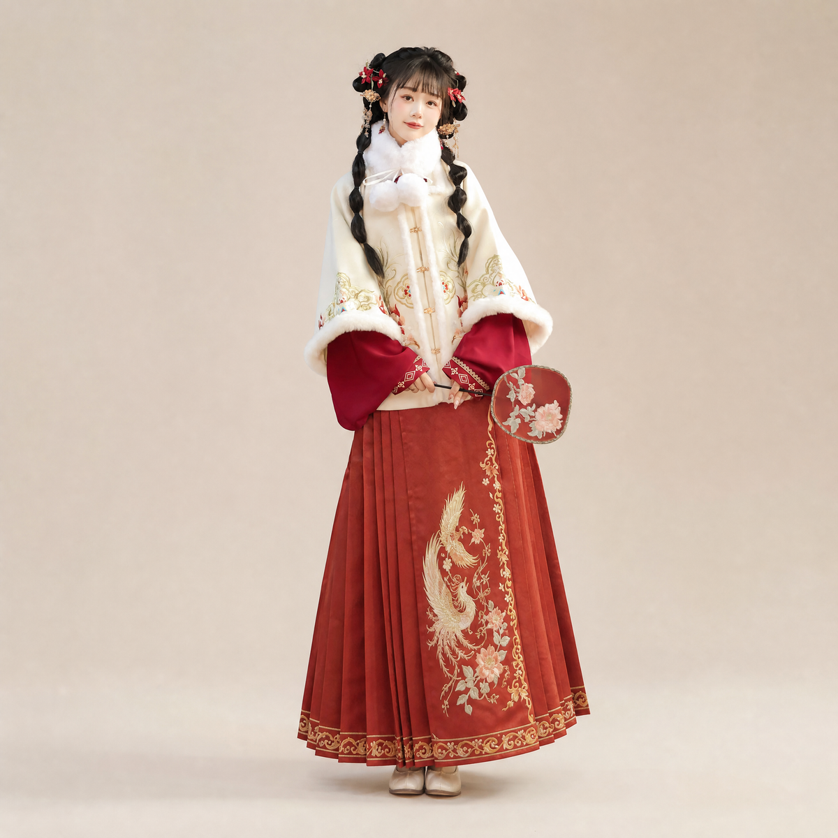 岁岁年年 Phoenix Brocade Mamian Set