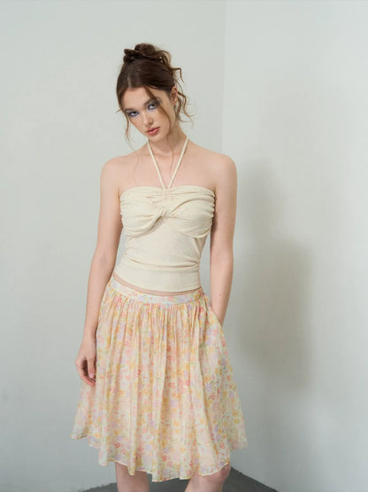 Twist Knot Halter Top