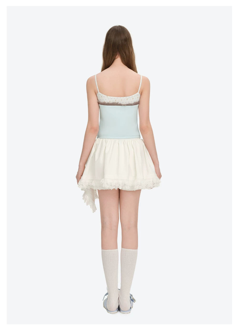 Two-Layer Tassel Camisole Vest