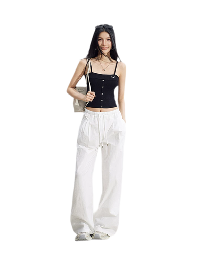 Heart Wide-Leg Pants