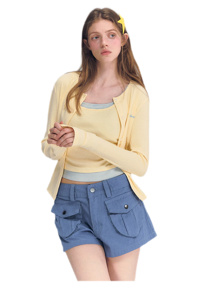 Stripe Knit Cami Set