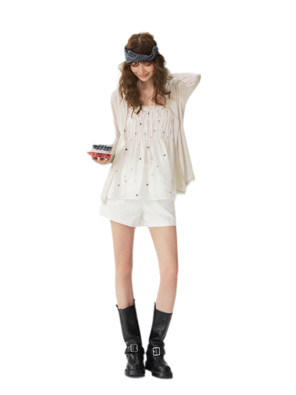 Lazy Cooling Open Cardigan