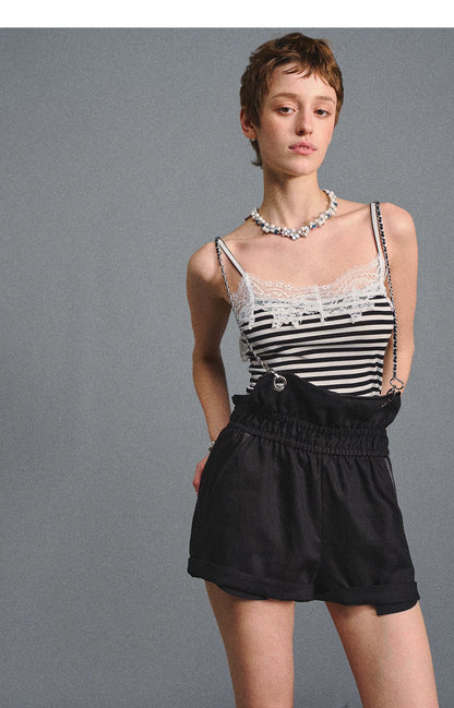 Striped Lace Camisole