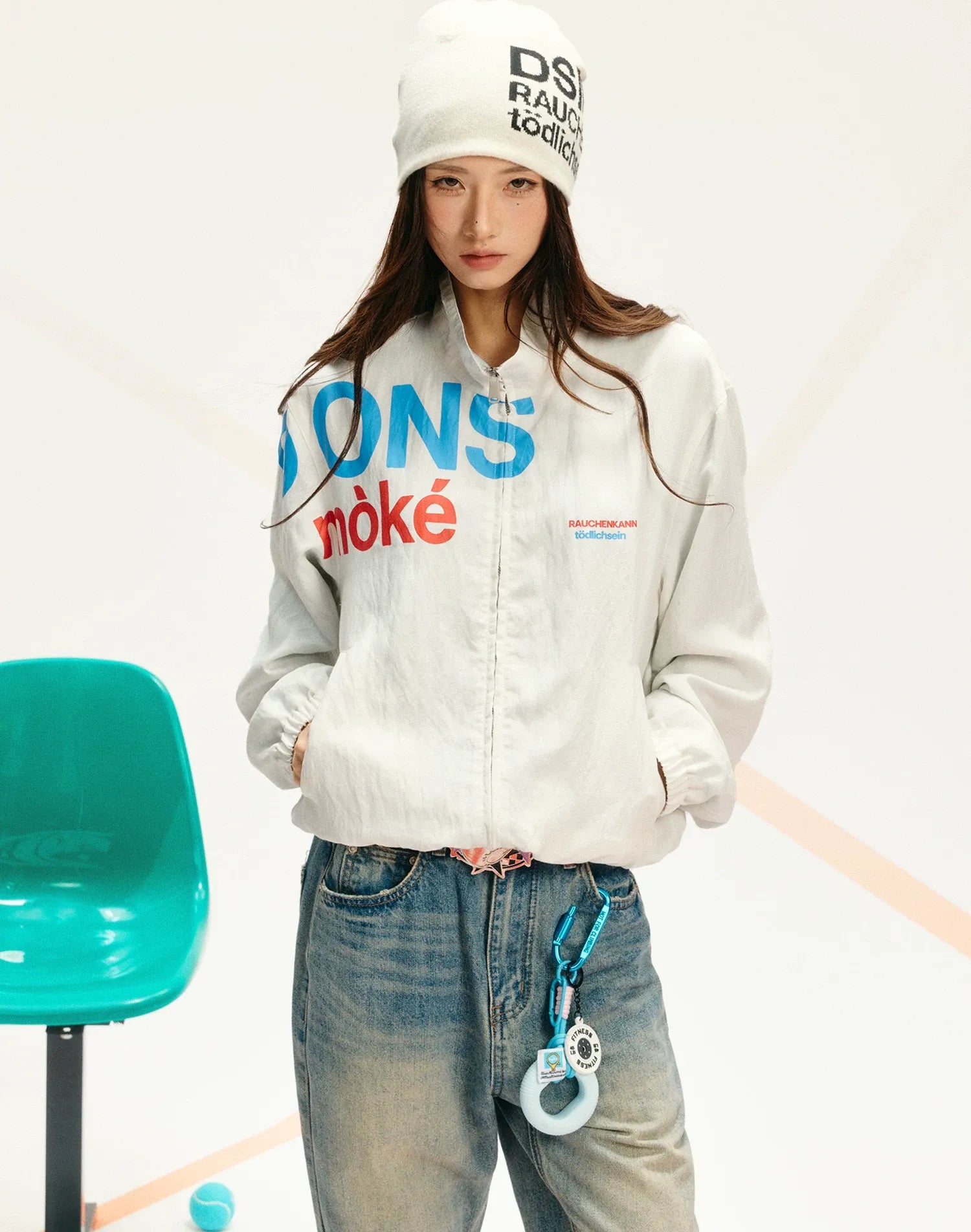 Textured Boxy Linen Jacket