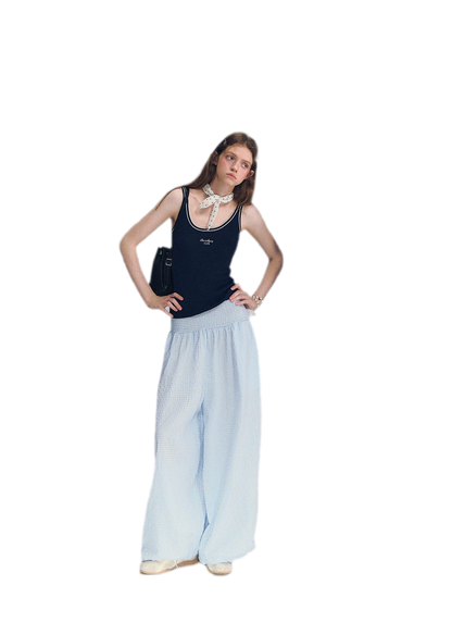 Lyocell Embroidered Tank