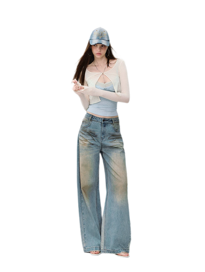 Sheer Cropped Sun Cardigan