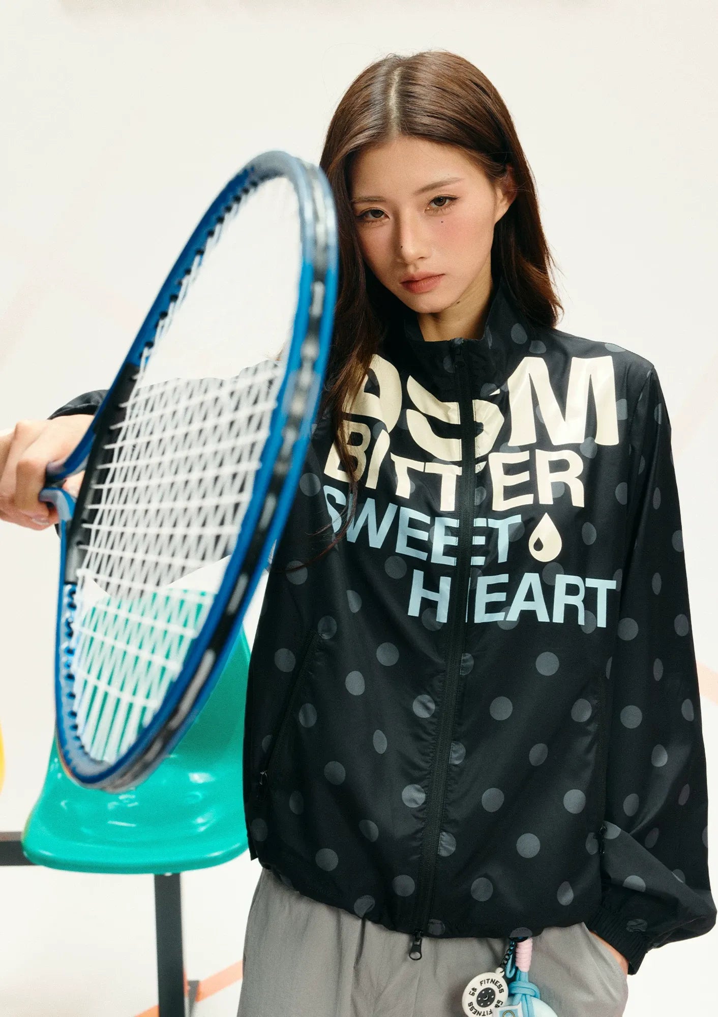 Yarn-Dyed Dotted Sun Jacket