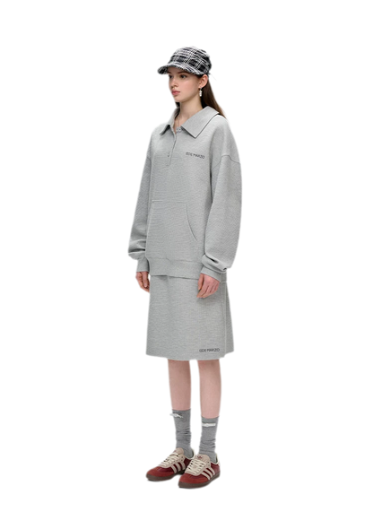 Polo Waffle Doll Hoodie