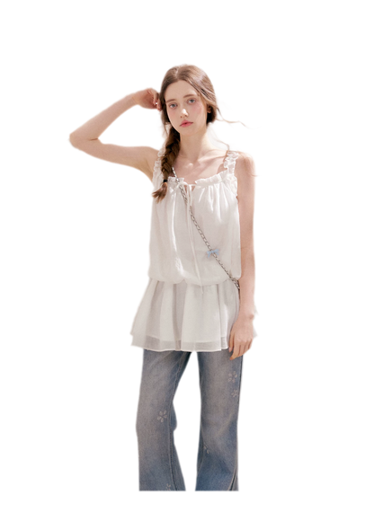 Rhinestone Micro-Flare Jeans