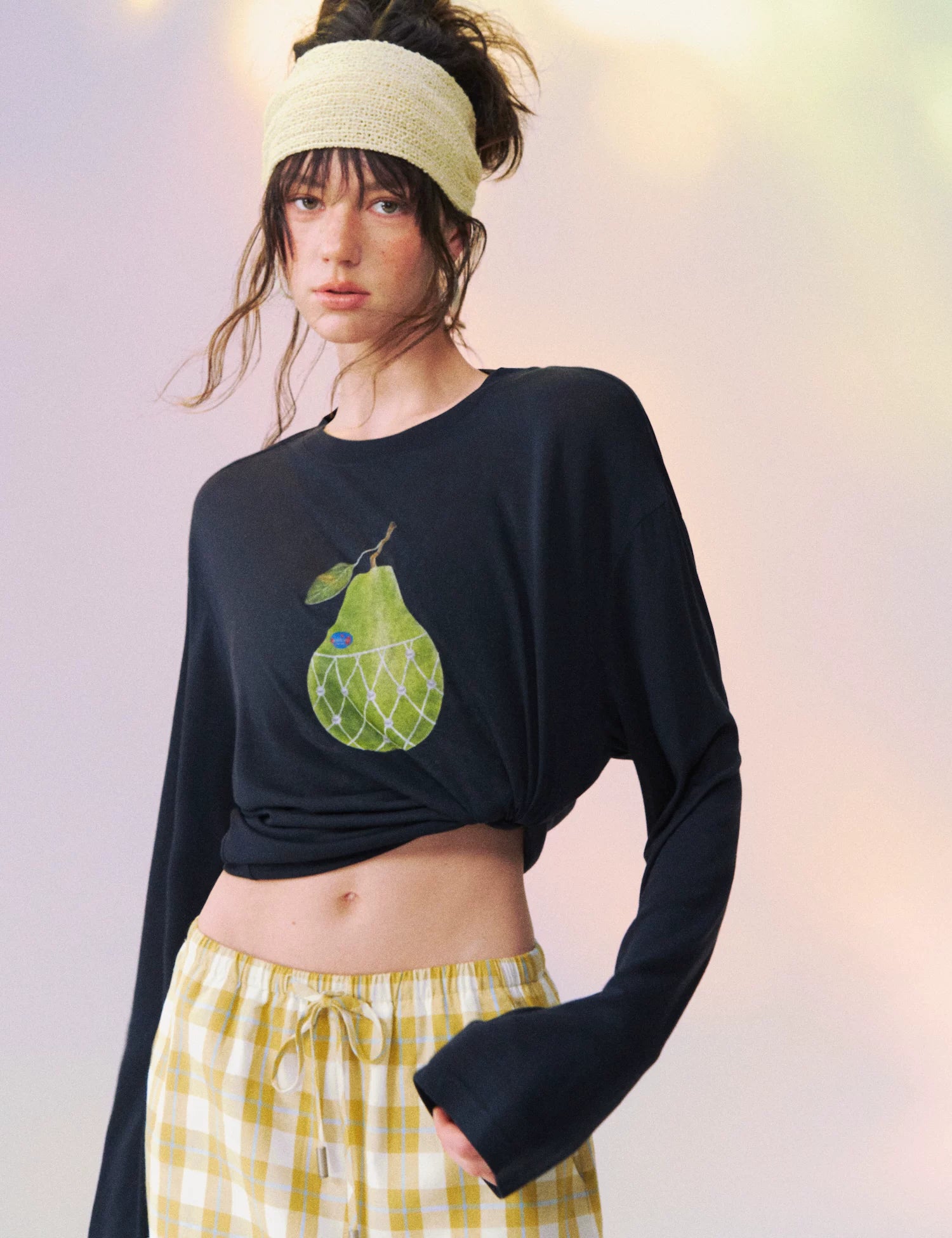 Large Pear Long Sleeve T-shirt