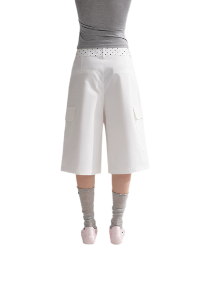 Polka Dot Cargo Jeans