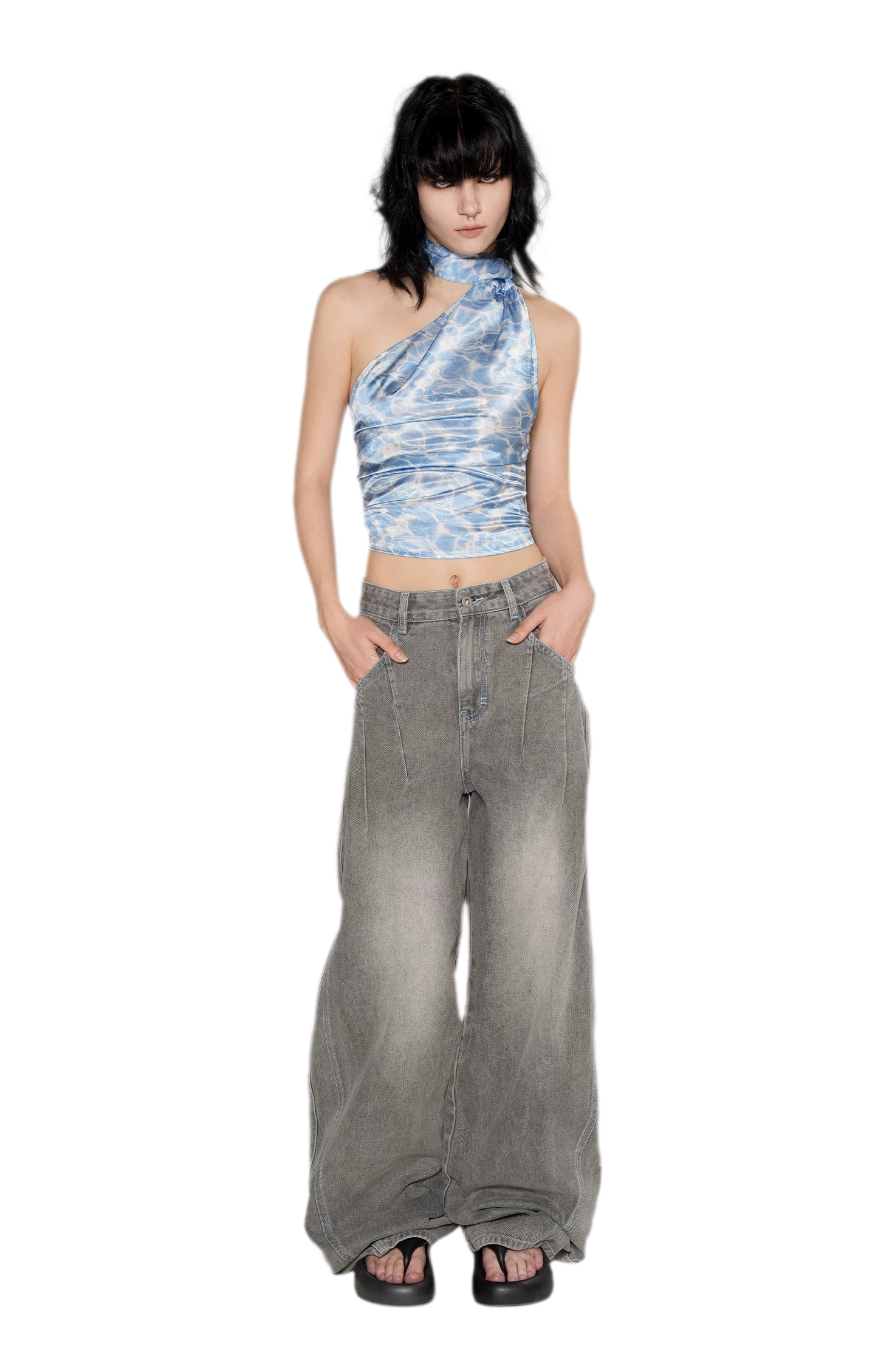 Asymmetric One-Shoulder Top