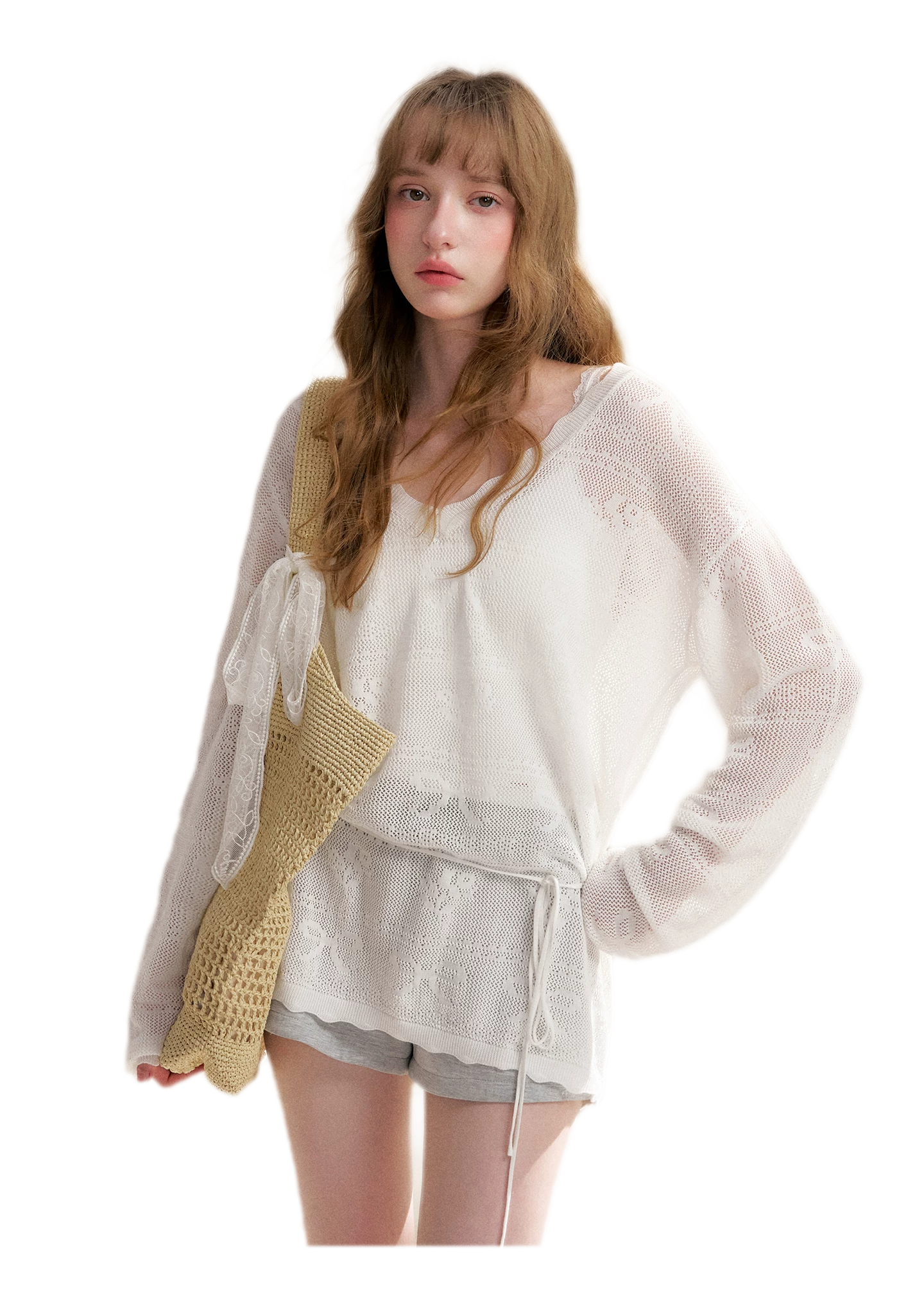 Lyocell Jacquard Cloud Knit