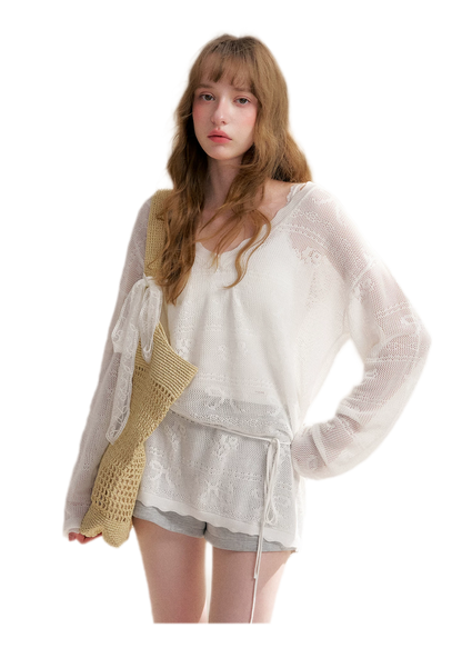 Lyocell Jacquard Cloud Knit