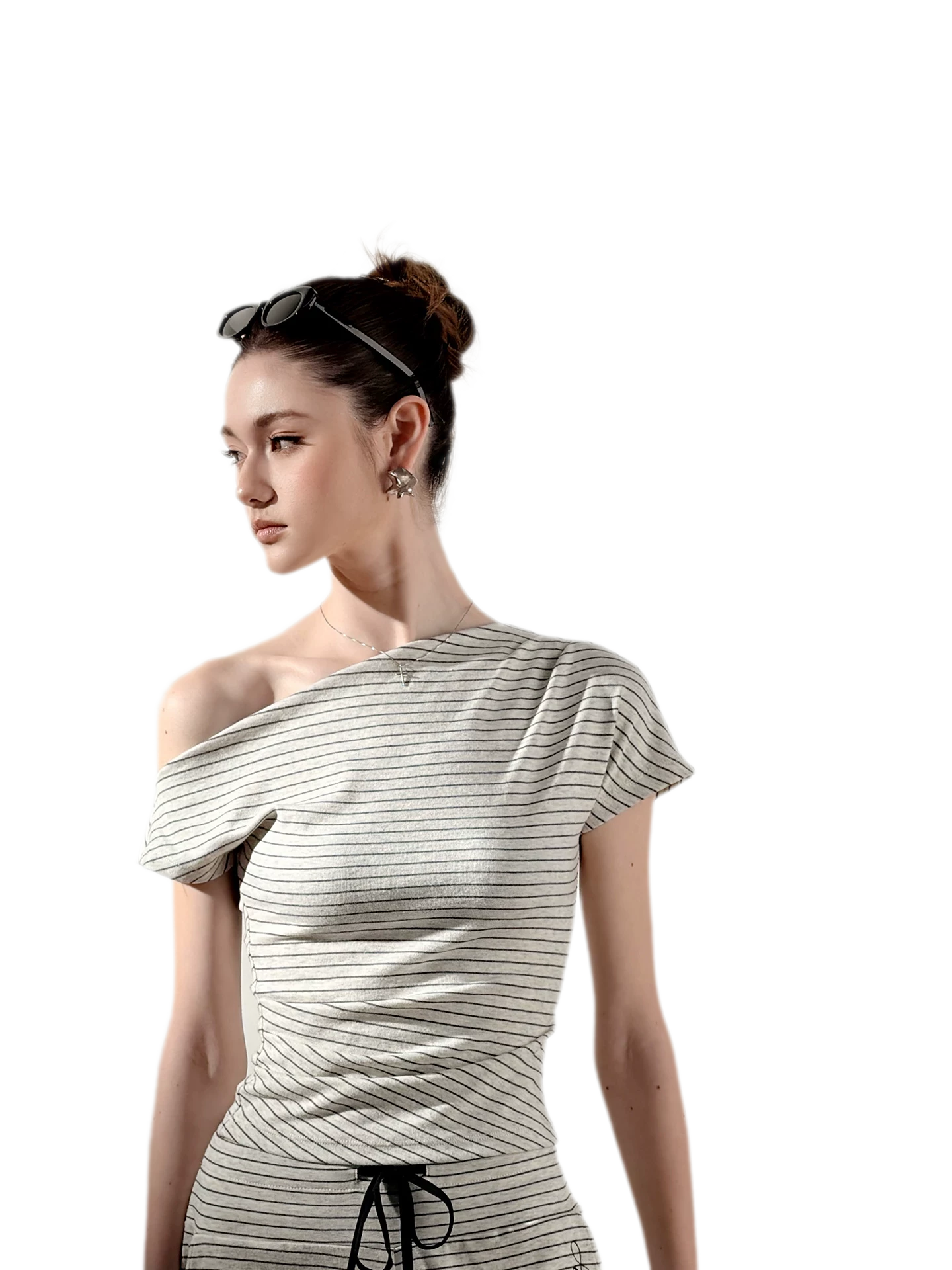 Striped Low-Rise Set