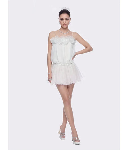 Lace Bustier Dress