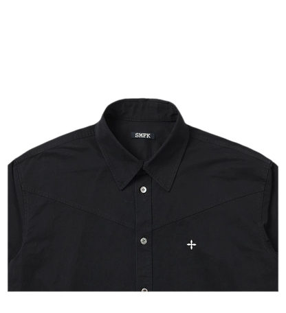 Cross Badge Work Shirt
