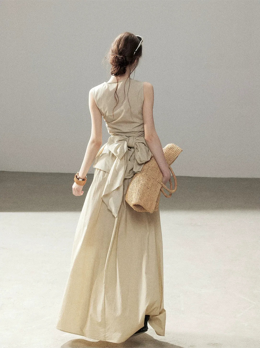 Lace Trim Skirt Set