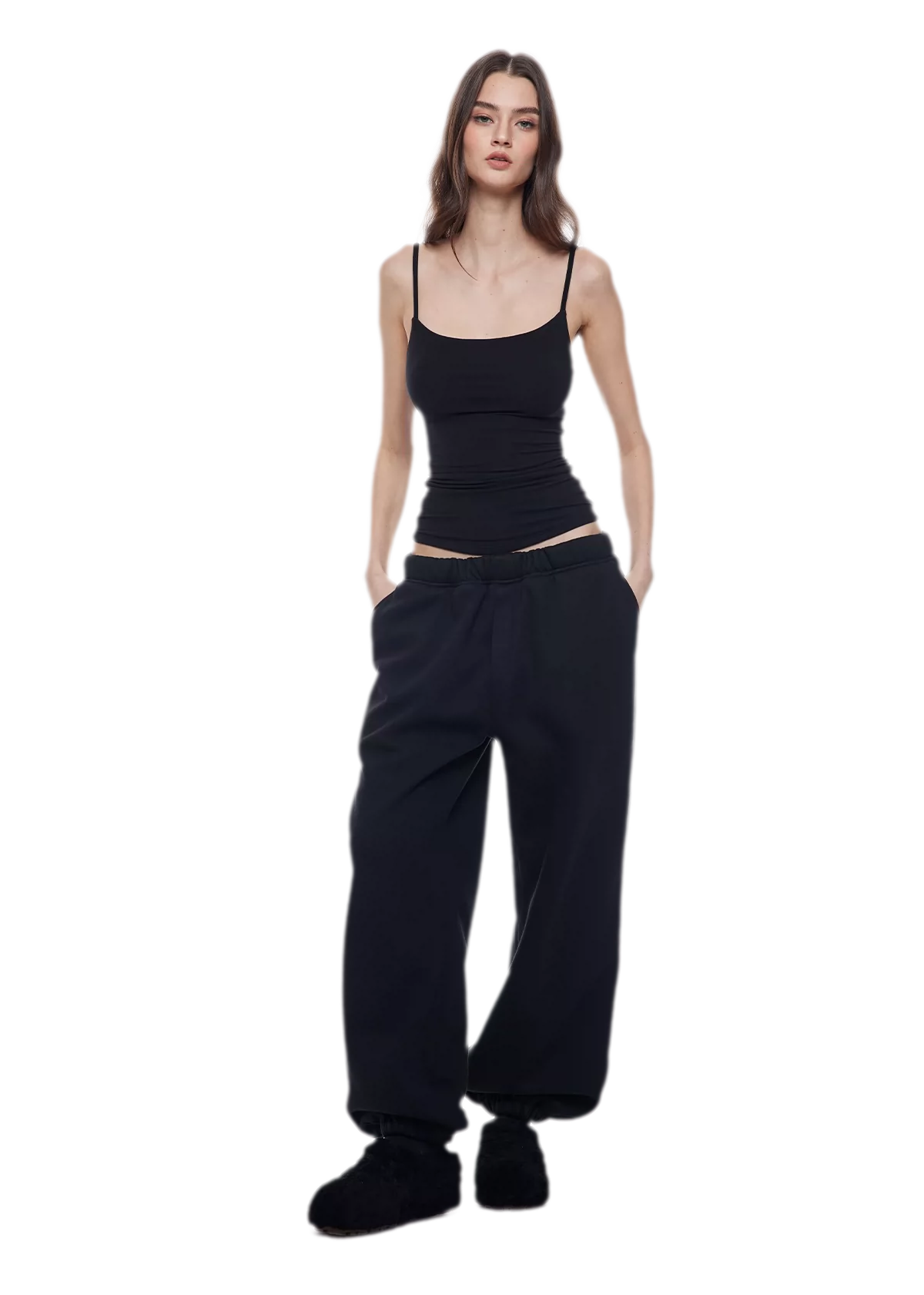 Layered Stretch Camisole Set