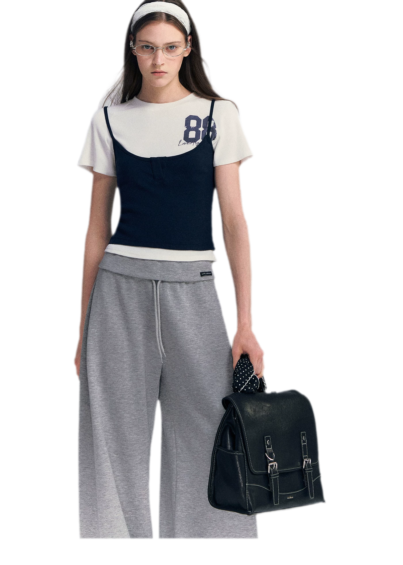 Vintage Layered Raglan Tee