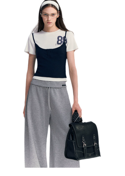 Vintage Layered Raglan Tee