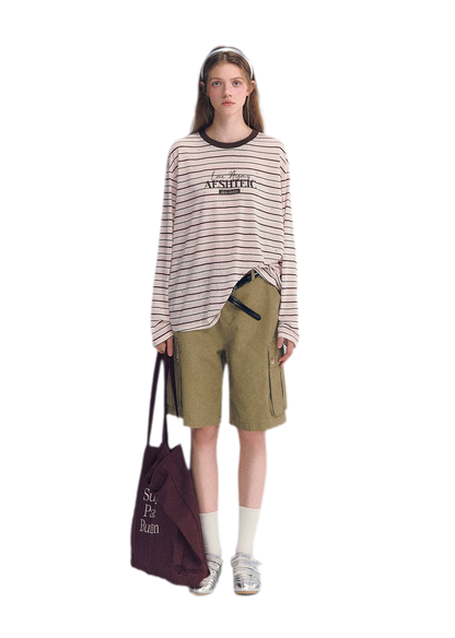 Washed Cargo Shorts