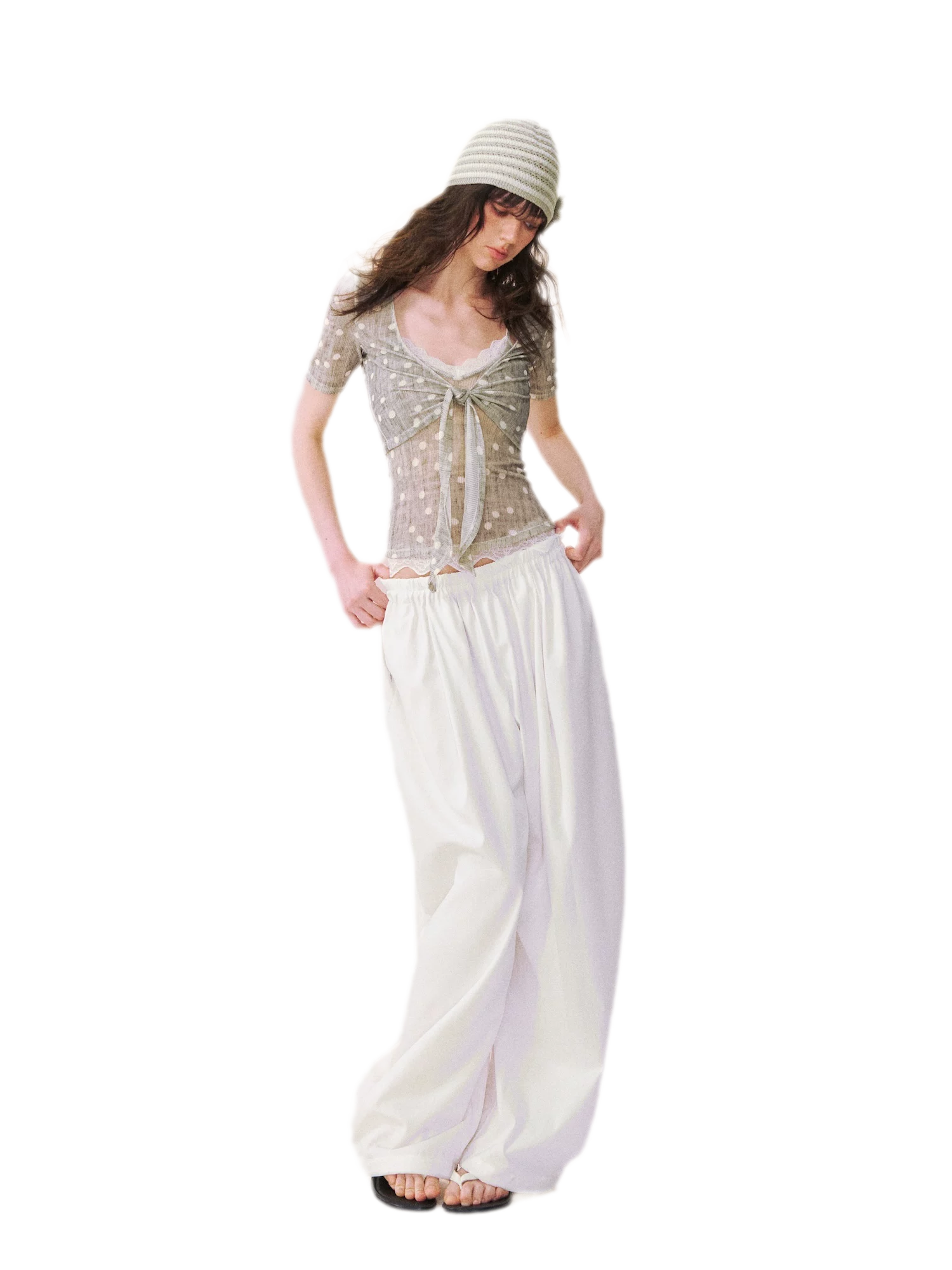 Breathable Relaxed Lantern Pants