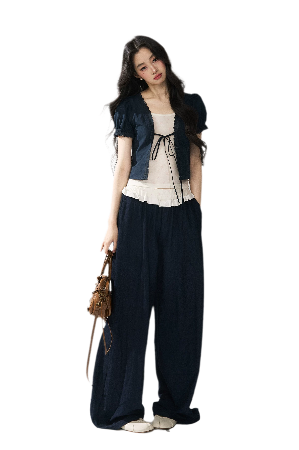Floral Camisole Lace Cardigan