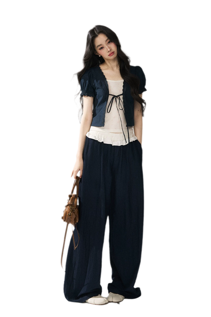 Floral Camisole Lace Cardigan