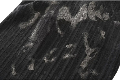 Punk Graffiti Layered T‑Shirt
