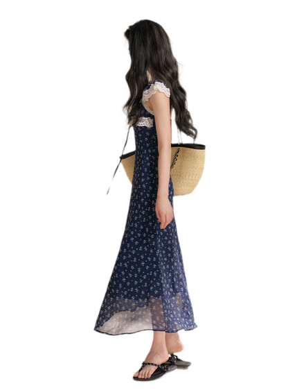 Lace Floral Camisole Dress