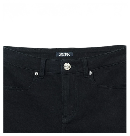 High Waist Denim Shorts