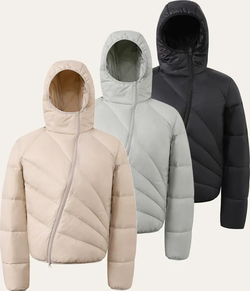 Lightweight Hooded Down Jacket