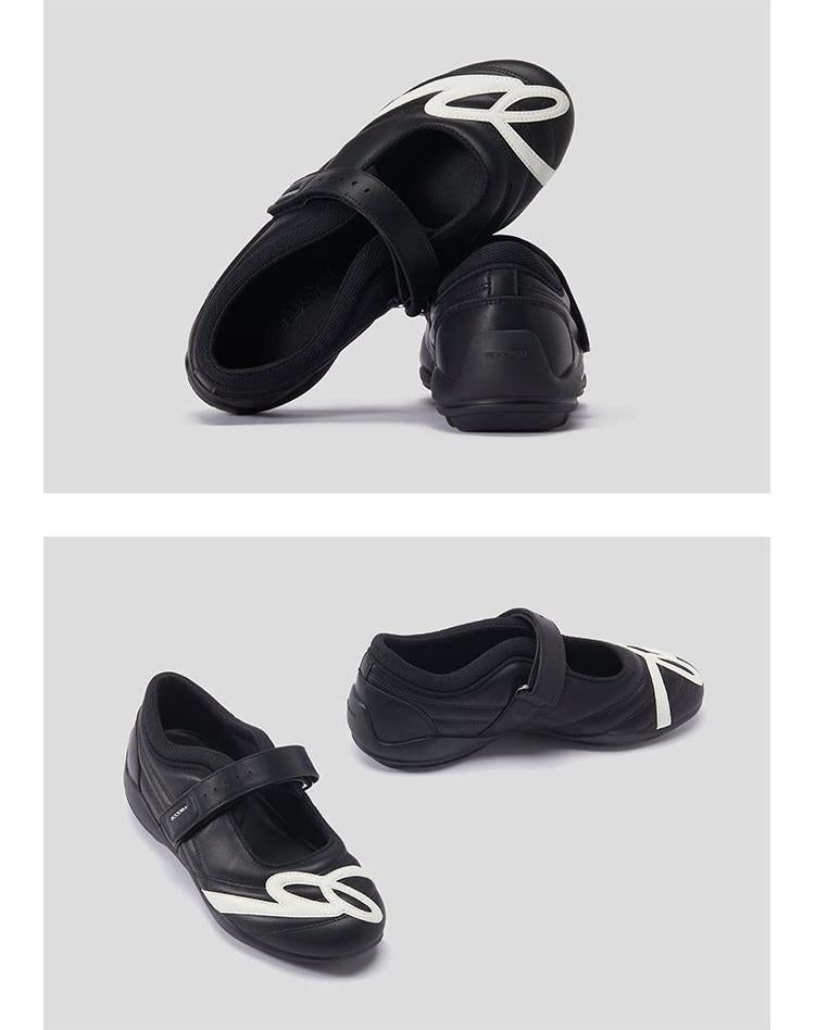 Sporty Open Mary Jane Shoes