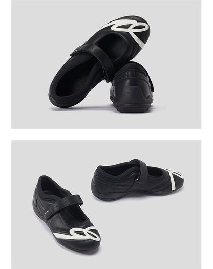 Sporty Open Mary Jane Shoes