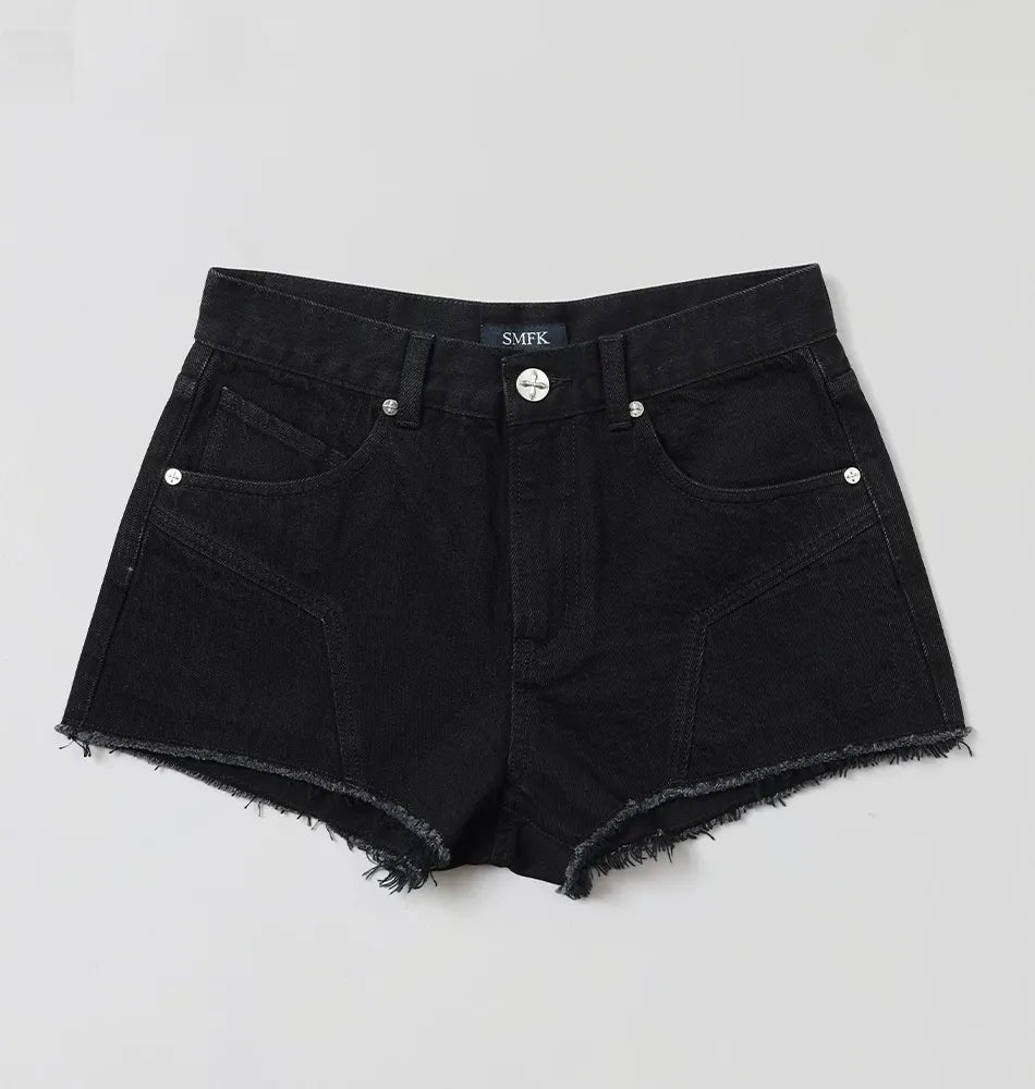Wild Phantom Low Waist Denim Shorts