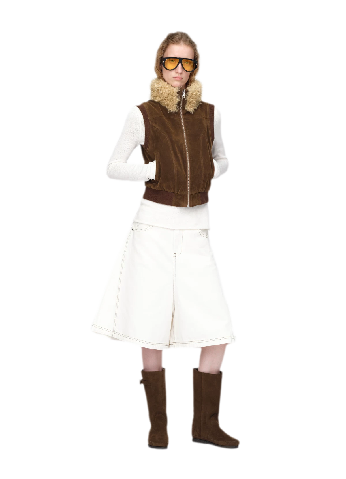 Reversible Teddy Fitted Vest