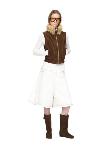 Reversible Teddy Fitted Vest