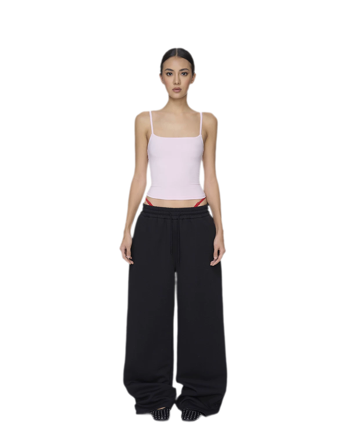 Air Cotton Wide-Leg Sweatpants