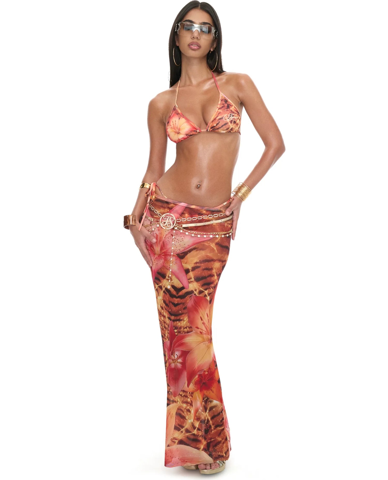Original Tiger Print Bikini Set