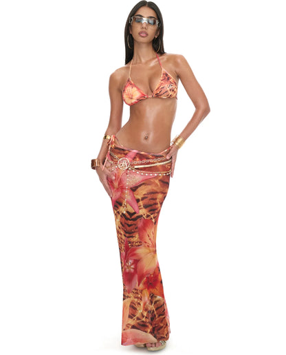 Original Tiger Print Bikini Set